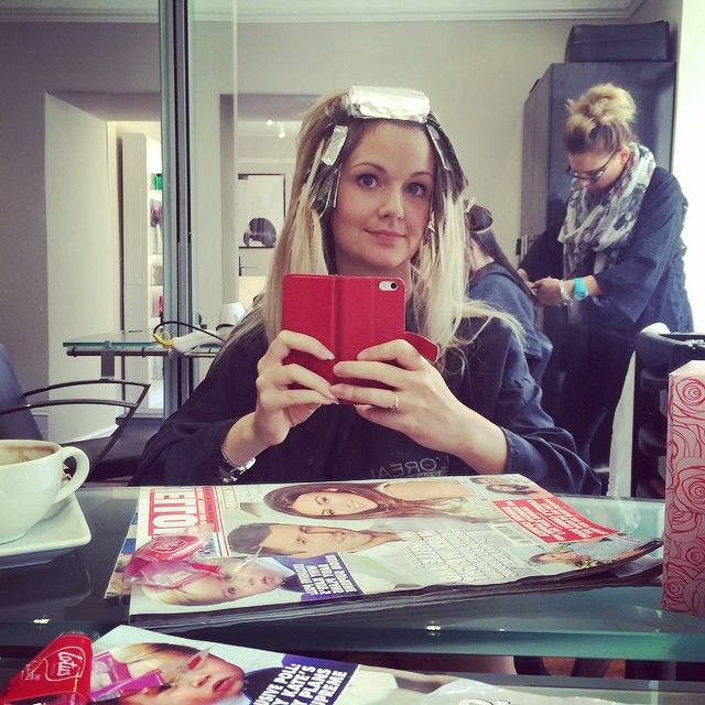 Finally getting the hair sorted :) #hair #hairstyle #mummyblogger #pblogger #metime