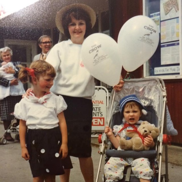 Old photos of me my Mum and my sister :)