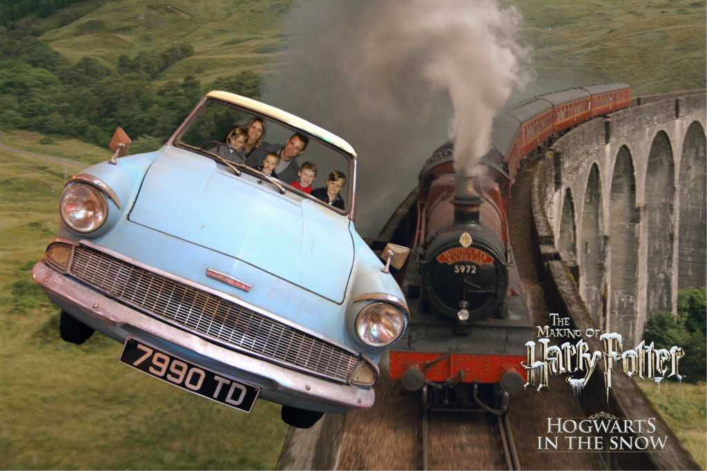 Hogwarts in the snow