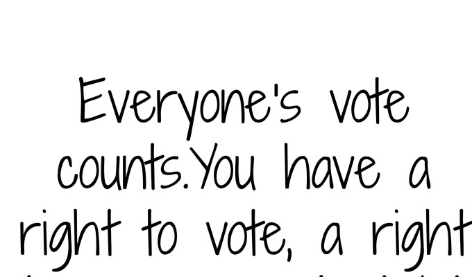 Why should I vote in the General Election?