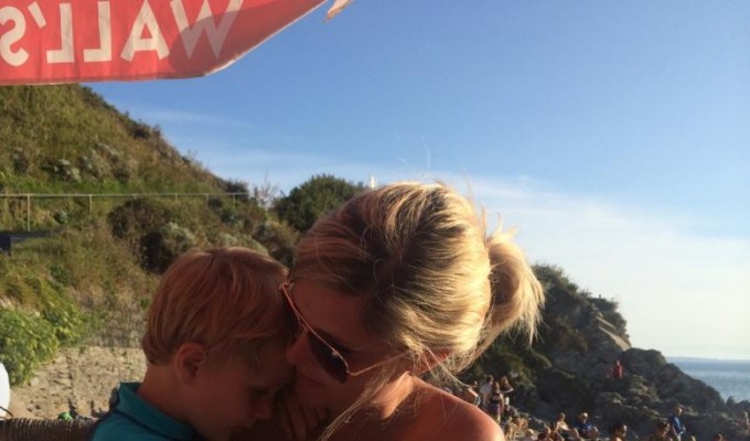 Starting School – I want to keep you on my lap a little longer